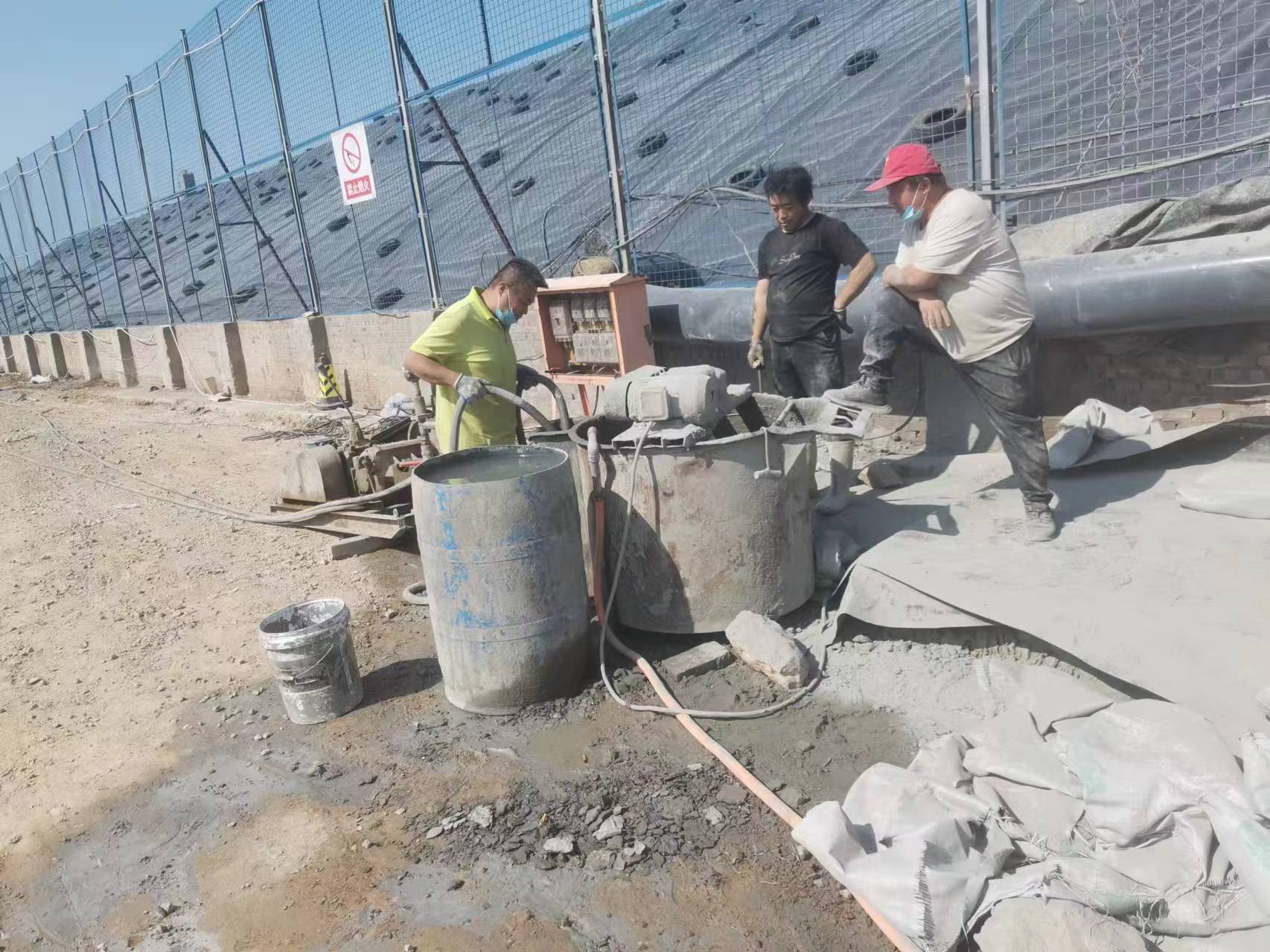 沿滩袖阀管注浆